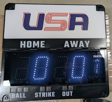  open box Score Titan mobile scoreboard for baseball and softball