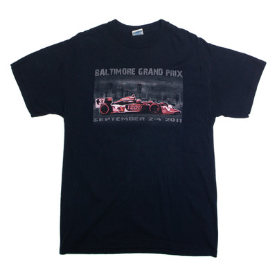 GILDAN Indycar Racing Baltimore Grand Prix 2011 Herren T-Shirt Schwarz M