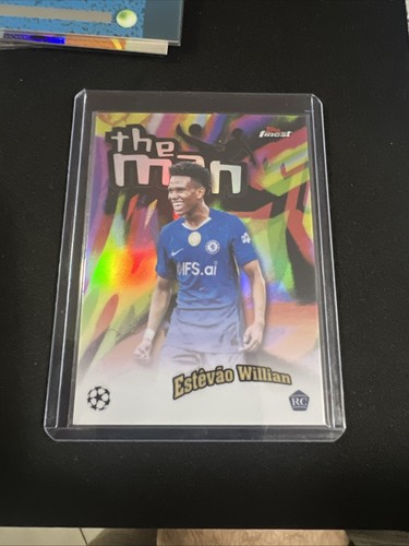 2025-26 Topps Finest UEFA ESTEVAO WILLIAN The Man SSP RC #TM-1