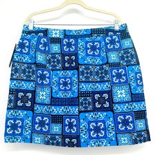 RAFAELLA NWT Woman's Pull On Golf Or Tennis Skort XL Preppy Athleisure Modest