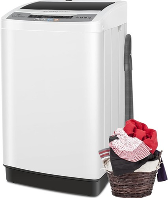 #ad 2 in 1 Portable Home 20lbs Capacity Full Auto Washing Machine Spinner Dry Washer $245.99