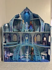 DISNEY FROZEN SNOWFLAKE MANSION FURNITURE ANNA ELSA KRISTOFF KIDKRAFT (4 BOXES)