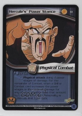 2003 Score Dragon Ball Z CCG - Babidi Saga Limited Hercule's Power Stance #13