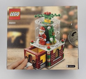 Lego Seasonal Snowglobe 40223 w Box & Manual arrives Assembled Fast Shipping!!