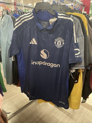 #ad Authentic Adidas Manchester United 24 25 Jersey One button Polo Collar. Size XL $42.00