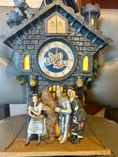Bradford Exchange Wizard Of Oz Cuckoo Clock, Ltd Edition #2020 of 5000
