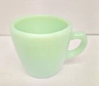 VTG Fire King Jadeite Green Mug C Handle 3" Tapered Restraurant Oven Ware U.S.A.