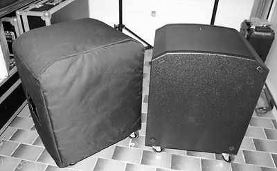 BACSEW ABDECKUNG PASSEND FÜR EINE ELECTROVOICE, EV ETX18SP SUB, EV ETX35P, ETX12P (zwei)