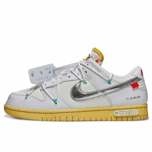 Off-White x Nike Dunk Low 1 Of 50 Lot White 1 DM1602-127 Men's ※US 6 - 12 |  eBay