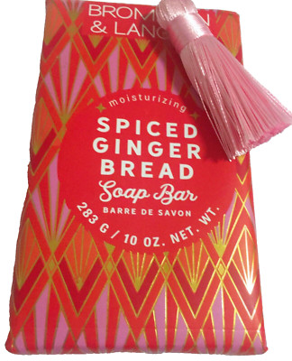 Brompton & Langley Spiced Gingerbread Moisturizing Soap Bar 10 oz