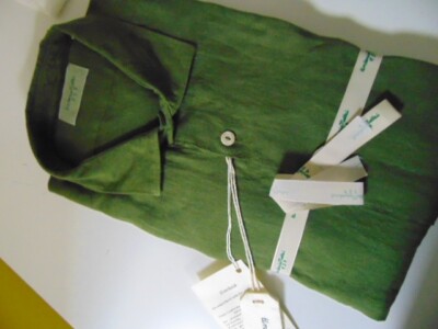 MATEI 1ST LINE SHIRT DRY CLEANER M-48 150.00 PURE LINEN CARDBOARD SHLINE-228-AF