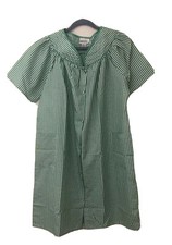 Cozee Corner Striped Seersucker Shift Size XL Mint New