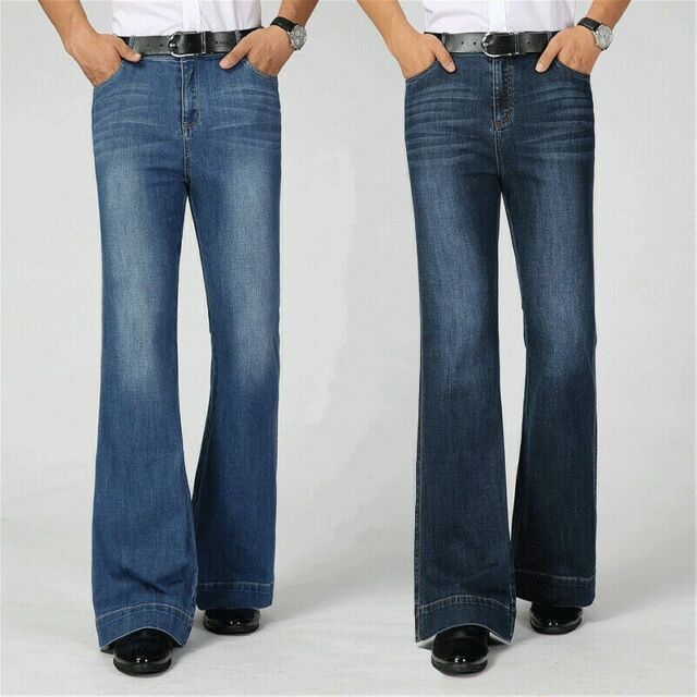 1970's mens bell bottom jeans pants