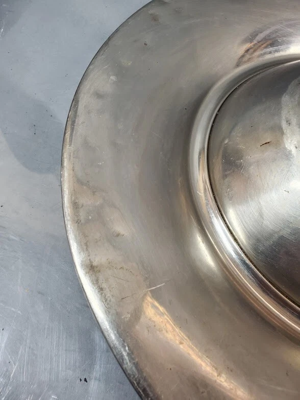 Cubierta de rueda tapacubos Pontiac Chieftain 15" vintage OEM 1949 1950 Foto 2 de 4