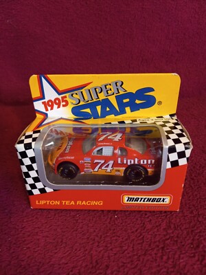 1995 Matchbox Super Stars Series 2 Lipton Tea  Racing #74 Johnny Benson 