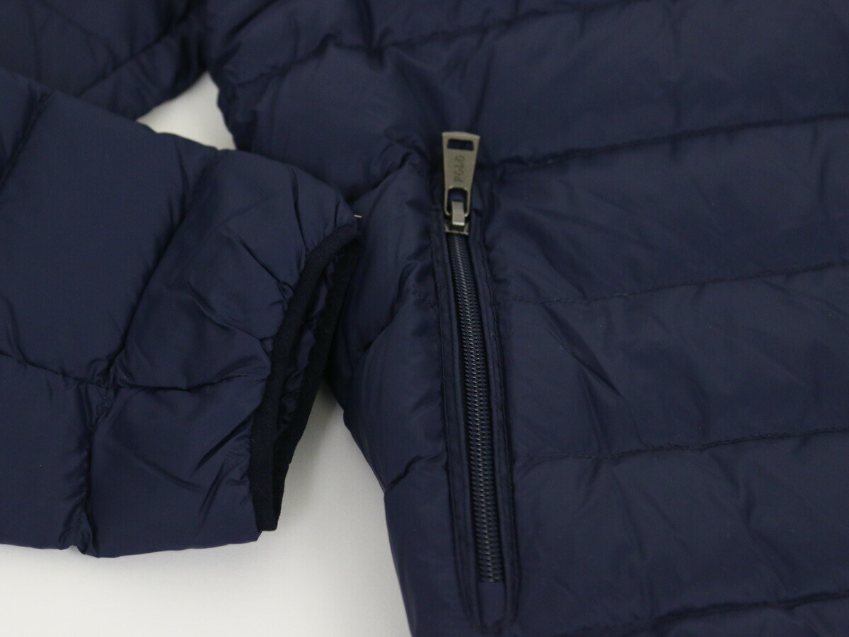 Polo Ralph Lauren Packable Down Puffer Jacket Coat w/ no hood 