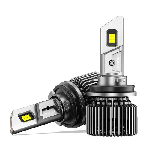 NOVSIGHT H11 LED Headlights Low Beam Bulbs Kit Super Bright 6500K White 22000LM - Picture 14 of 14