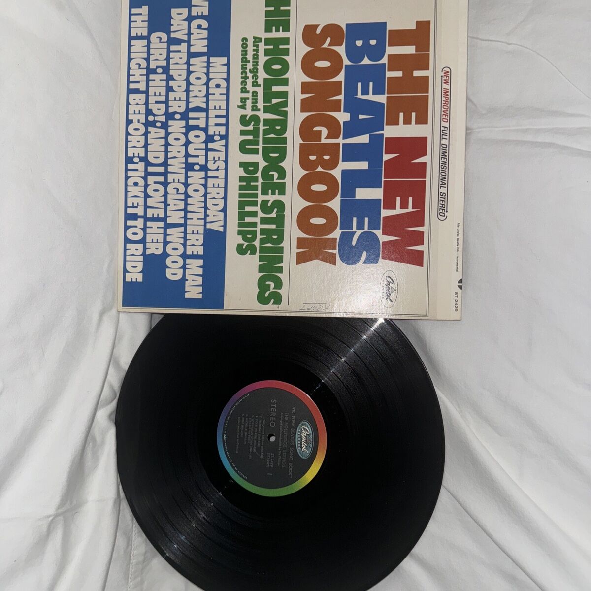 THE HOLLYRIDGE STRINGS~THE NEW BEATLES SONGBOOK~LP~ST 2429