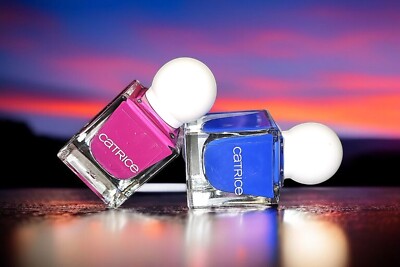 Catrice Summer Obsessed 2x Nagellack C01 Sea you Soon Königsblau C02  Sunsets