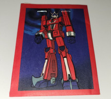 1980's SPACE RUNAWAY IDEON Japanese WAX CARD PACK Toys And Fancy Goods YAMAKATSU