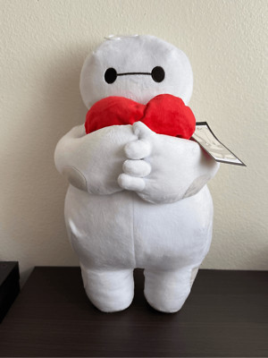 Disney Big Hero 6 Baymax Heart Pillow Buddy 16'' Plush