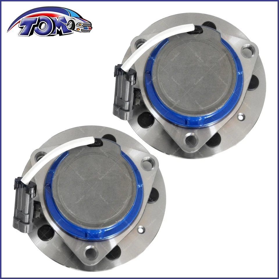 Conjunto de buje y cojinete de rueda delantera 2 piezas para Cadillac CTS STS 2003-2009 Foto 3 de 4