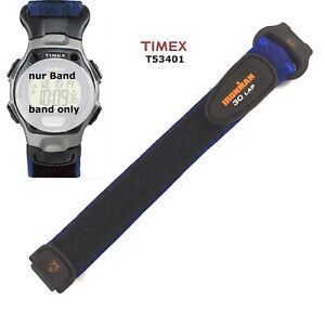 Timex Replacement Strap t53401 Ironman 30 Lap-Velcro Band 14/20mm Spare Band Textile | eBay