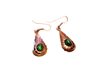 Green Onyx Bezel Setting Silver