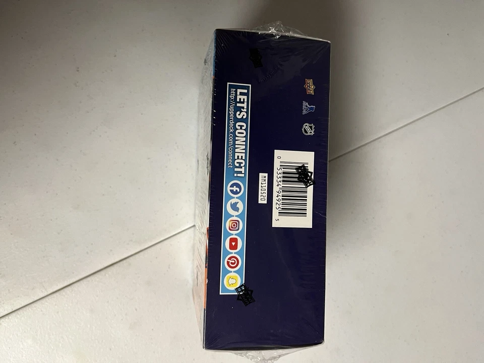 2020-21 UD Upper Deck NHL Series 1 Hockey Trading Card Mega Box 10 pack - SEALED - Image 3 of 4