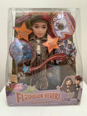 2004 Bratz Flashback Fever Collection 70's Funk Fever Cameron Doll RARE/NRFB