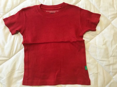 United Colors Of Benetton T-Shirt Bambino - 100% Cotone, Manica Lunga - Foto 4