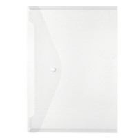 Herlitz Dokumententasche Zum Abheften / Dokumentenmappe / A4 / Transparent Klar