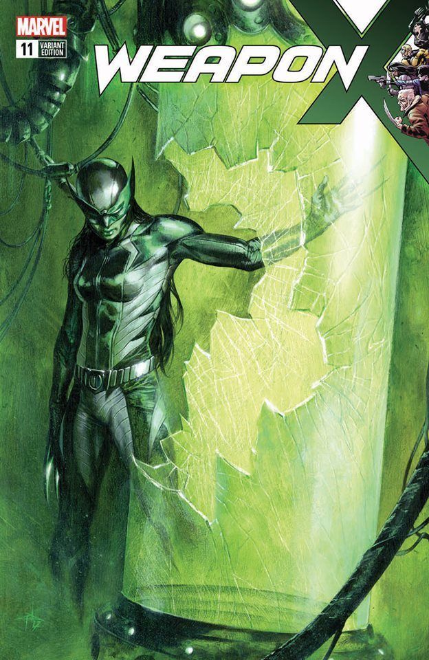 Weapon X 11 Gabriele Dell'Otto Variant NM X-23 Batch H Wolverine Marvel 2017