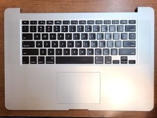 MACBOOK PRO A1398 RETINA 2012 15" TOP CASE TRACKPAD KEYBOARD 661-6532 613-9739