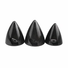 Carbon Fiber Spinner For 2 Blades CCW Propeller RC Plane 1.75/2/2.25/2.5/3 inch