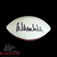 Bo Schembechler signed Mini Football JSA COA Michigan Coach Auto Rare A3827