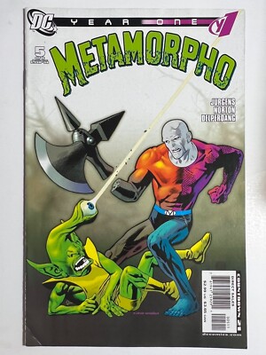 Metamorpho Year One Issue #5 DC Comics Good Condition Some Knocks February 2008