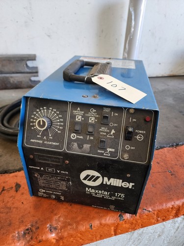 Miller Maxstar 175 CC/DC 140AMP input 460volts 3 Phases c-6