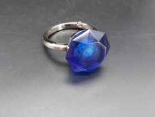 Handtaschenhalter Blauer Stein Taschenhalter Halter Tischhalter Klappbar NEU