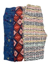 Women  s One Size Lularoe Leggings Lot Of 3 OS