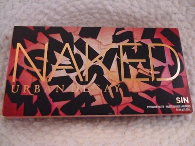 Urban Decay Naked Your Way SIN 6 Eyeshadow Palette NIB Deluxe Mini Eye Shadow