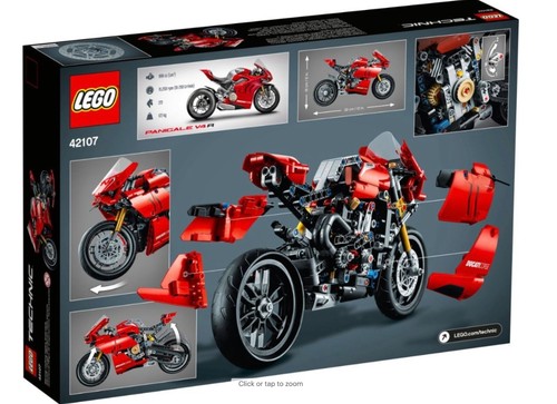 LEGO TECHNIC: Ducati Panigale V4 R (42107) - Picture 4 of 4