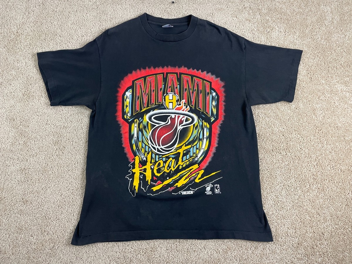 Vintage Trench T-Shirt Mens XL Ultra Single Stitch Graphic NBA
