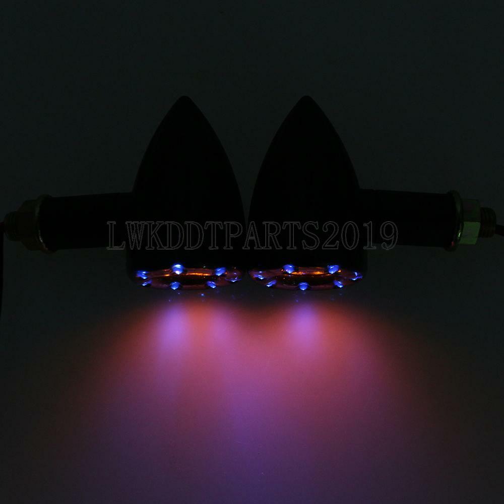 4pcs Turn Signals Light For Honda Rebel 250 300 500 Shadow Vlx600 Fury 