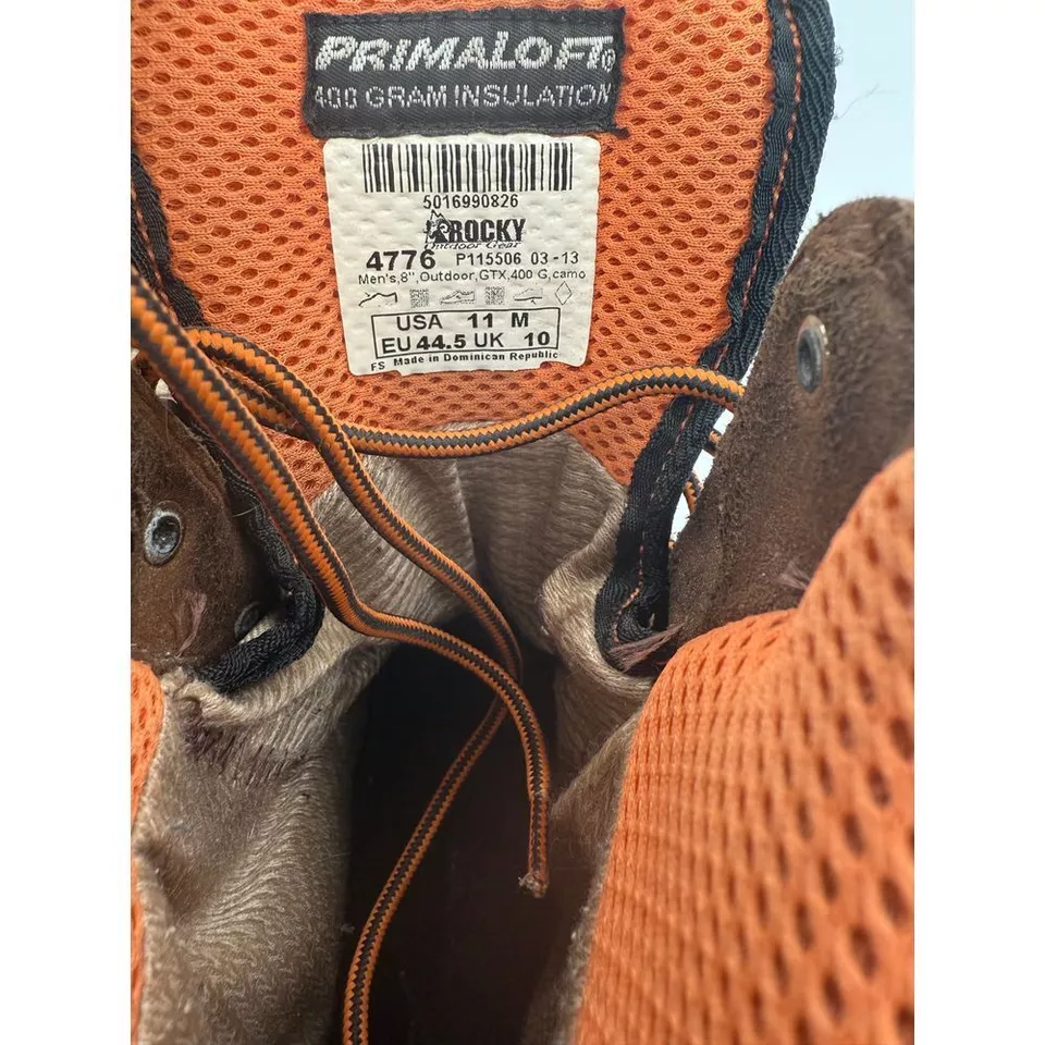 Rocky GORE-TEX Camouflage Hunting Boots Waterproof Outdoor Hiking Boots - Image 4 of 4