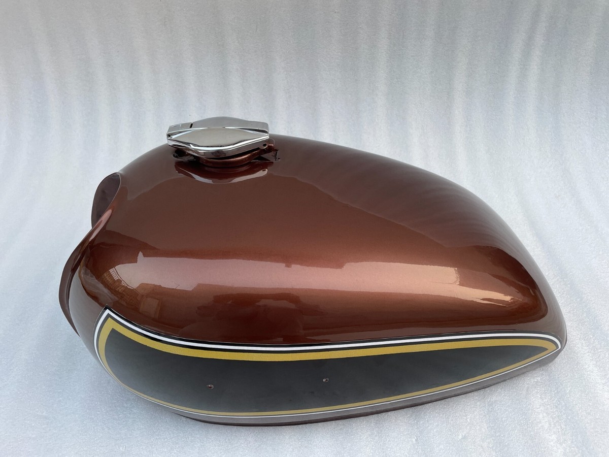 ブラウンタンク ホンダ Honda CB550 CB550K 1974-75 Candy Garnet Brown Painted Petrol Fuel