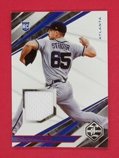 2022 Panini Chronicles Limited Swatches Spencer Strider RC Red #21 Braves