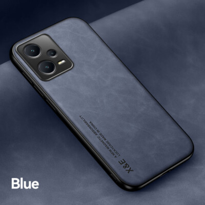 For Xiaomi Redmi Note 14/12 Pro/13 14C Luxury Leather Shockproof Thin Case Cover