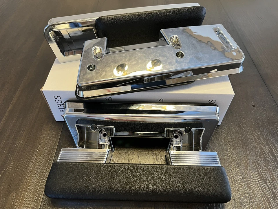 1964-1967 Pontiac GTO Tempest & Lemans Front & Rear Arm Rest Assembly Set - Image 2 of 4