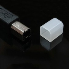 Anti Dust Cap Protector Cover for Type B USB Port USB-B 50 pack